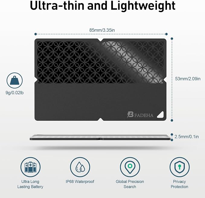 2026 Apple MFi Certified Wallet Tracker Smart Card - Image 5