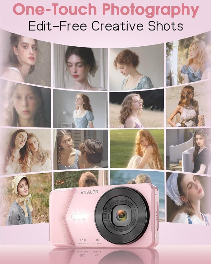 Digital Camera, Autofocus 48MP 4K Camera - Image 6