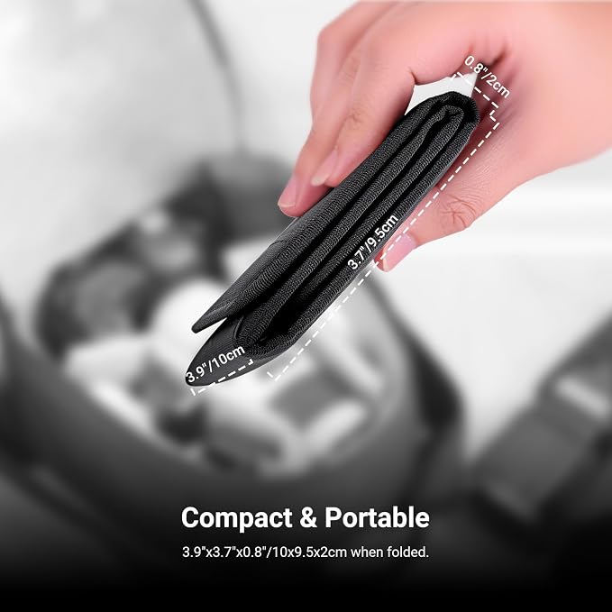 NEEWER 67mm Filter Case, Trifold Foldable Splash Resistant Protective Carry - Image 5