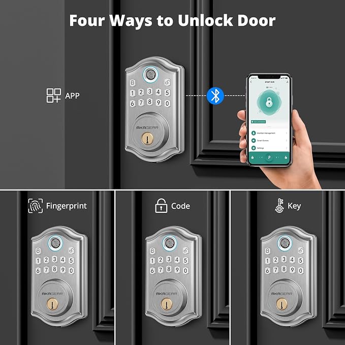 AkaGear Keyless Entry Door Lock - Image 4