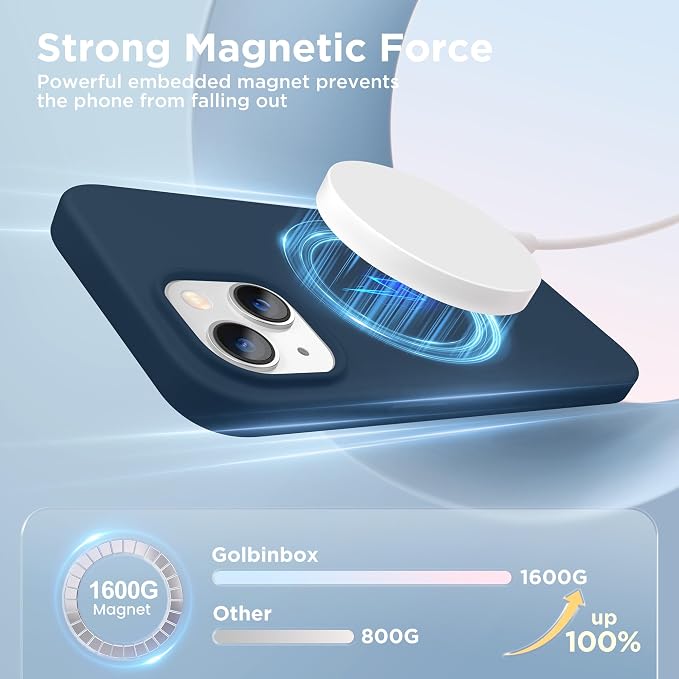 GolbinBox Magnetic for iPhone 13 Case & iPhone 14 Case, Compatible - Image 3