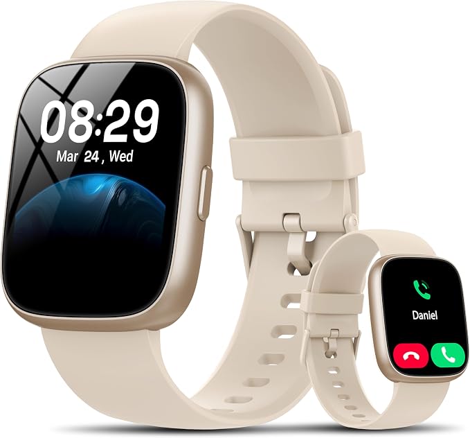 Smart Watch with Alexa Built-in, 1.83" HD Touchscreen Fitness Tracker with by Cillso