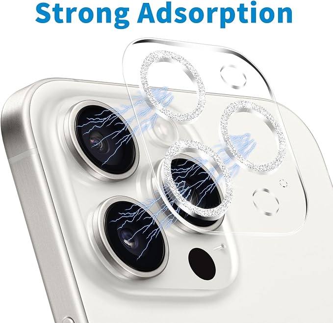 Dengduoduo 3 Pack Tempered Glass Camera Lens Protector - Image 4