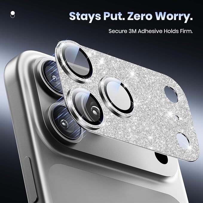 Hoerrye for iPhone 17 Pro Max Camera Lens Protector - Image 5