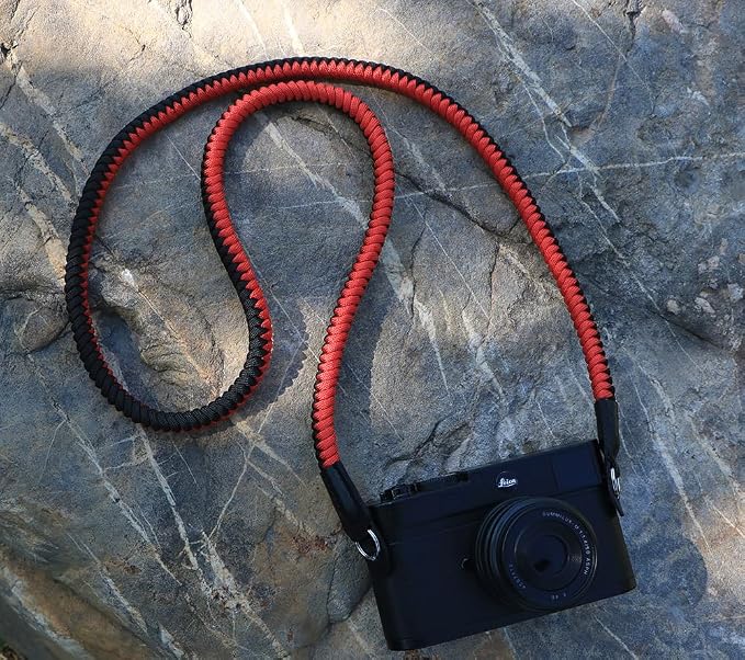 Paracord Camera Strap Long Camera Neck Shoulder Strap - Image 2