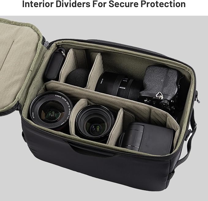 PGYTECH Small Camera Insert Bag, Waterproof Lens Pouch - Image 7