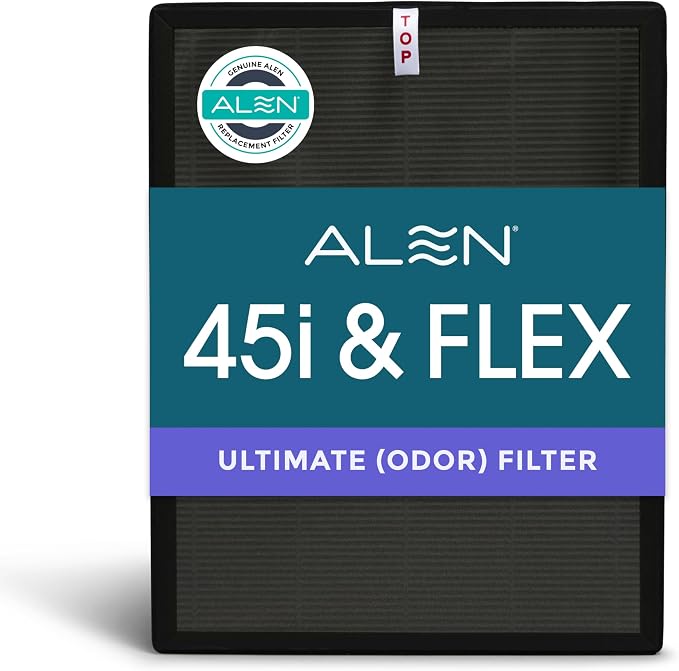 Alen 45i & Flex Replacement Air Filter, B4-Fresh Carbon H13 True HEPA Filter by AlenCorp