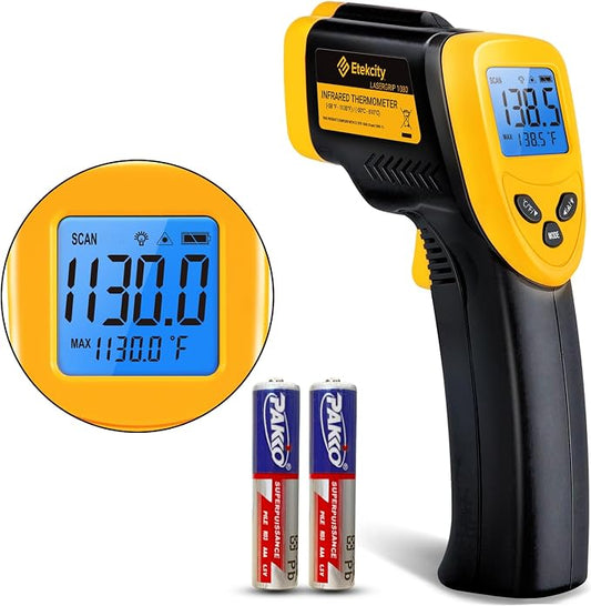 Etekcity Infrared Thermometer Laser Temperature Gun 1080, -58°F~ 1130°F by Etekcity