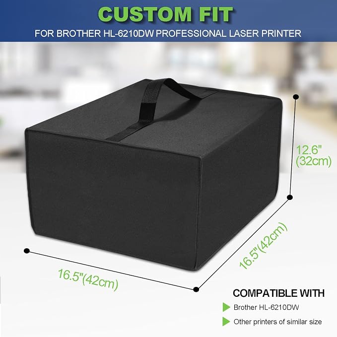 Printer Cover for Brother Printer, Waterproof Anti-Static Thick printer Dust - Image 2