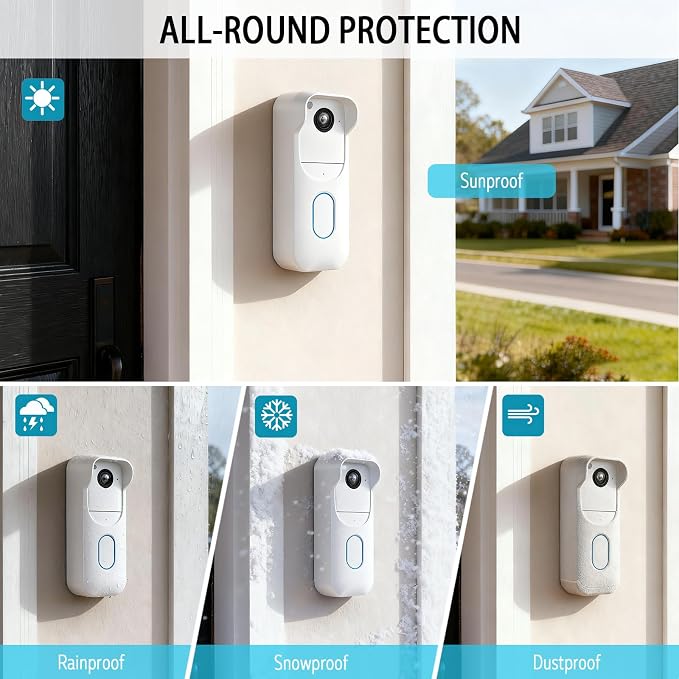 Silicone Skin Case for Blink Video Doorbell - Image 5