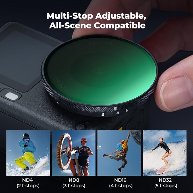 K&F CONCEPT Snap On Variable ND Filter Compatible - Image 5