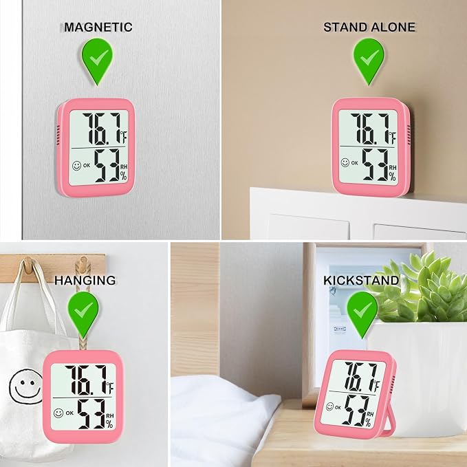Antonki 2 Pack Room Thermometer - Image 4