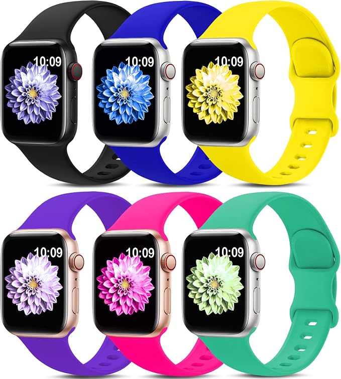 6 Pack Sport Bands Compatible by AMSKY
