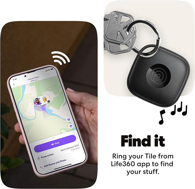 Life360 Tile - Bluetooth Tracker, Keys Finder and Item Locator - Image 4