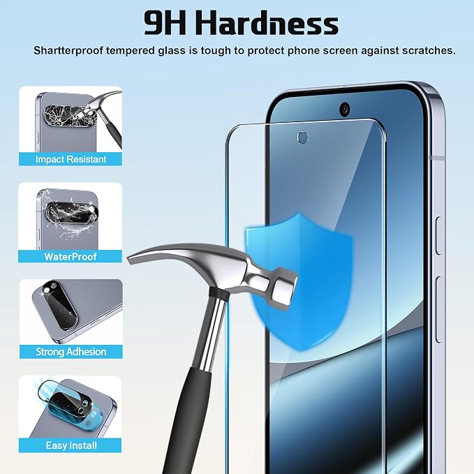 2 Pack Tempered Glass Screen Protector - Image 6