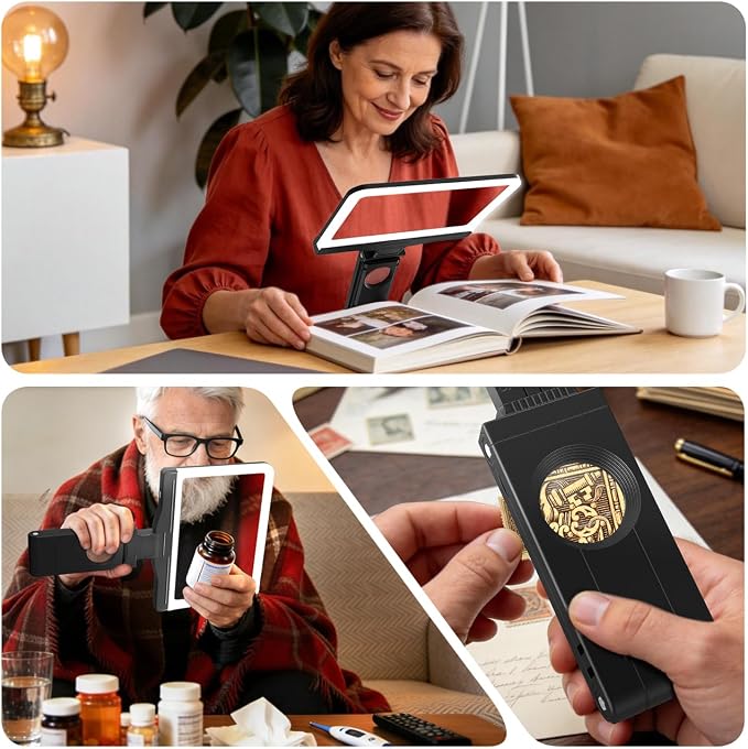 30X 6X Rechargeable Magnifying Glass - Image 8