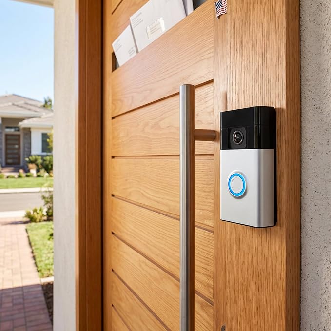 No Drilling Doorbell Mount for Ring Battery Doorbell, Adhesive Camera Door - Image 6