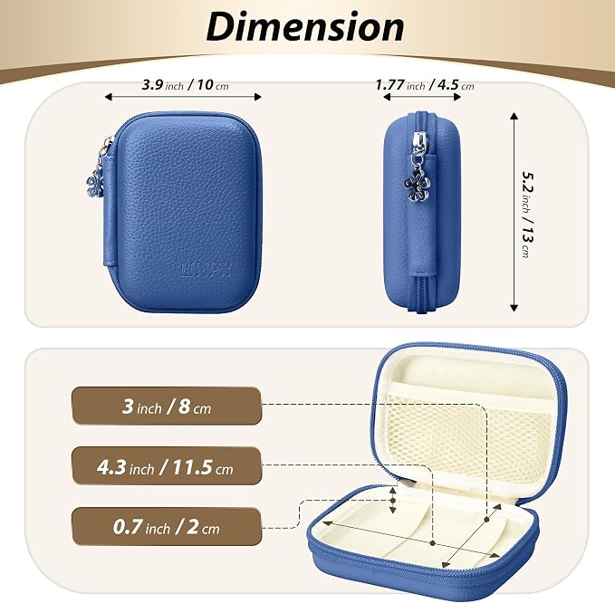 Digital Camera Case for CAMKORY, KODAK PIXPRO FZ45/FZ55, Canon IXUS 285 HS - Image 2