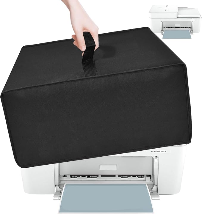 Printer Cover for HP DeskJet, Waterproof Anti-Static Dust-Proof Thick Printer by NUENSS-ROR