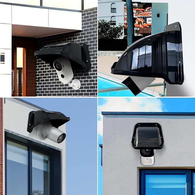 Universal Sun Rain Cover Shield, Backup Camera Shield, Surveillance Camera Cover - Image 3