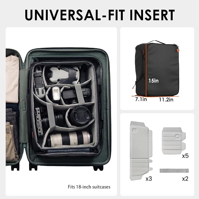 TARION Medium Camera Insert Bag - Image 3