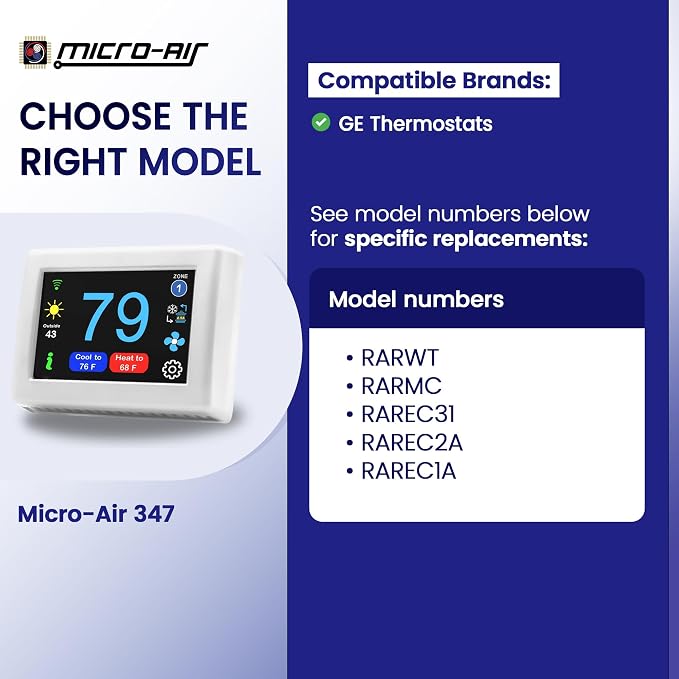 MICRO-AIR EasyTouch Digital RV Thermostat Replacement - Image 2