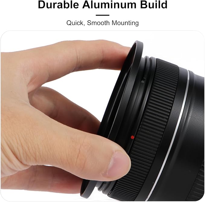 Camkix 77-82mm Step-Up Filter Ring Adapter, 77mm to 82mm - Image 3
