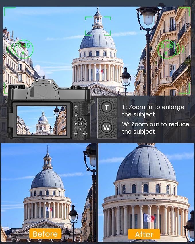 2026 Upgrade VJIANGER Digital Camera - Image 4