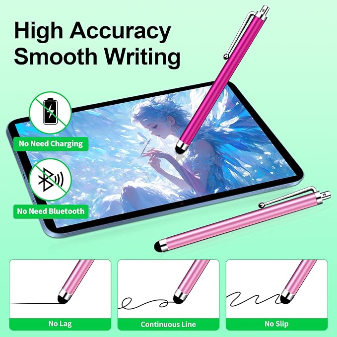 20 Pack Stylus Pen, Stylus Pen for Touchscreen High Precision and Sensitivity - Image 4