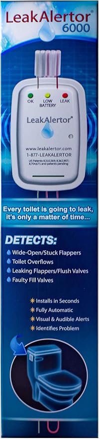 LeakAlertor 6000 Toilet Leak Detector – Installs in Seconds, No Tools Required - Image 5
