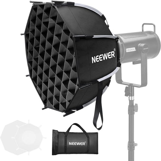 NEEWER Octagonal Softbox Kit, 17.7" Parabolic Soft Box by Neewer