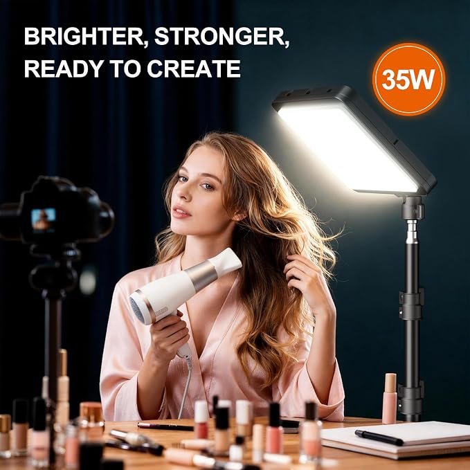 EMART LED Video Light Kit, 35W/3600lux Studio Lights - Image 2