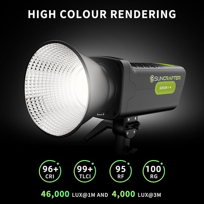 200W Bi-Color COB Video Light - Image 2