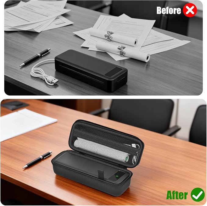 Portable Printer Case for Phomemo/for Tattmuse Wireless Thermal Mobile Printers - Image 9