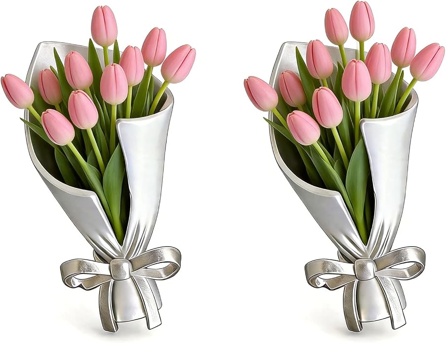 Flower Holder Brooch Pin for Women Flower Vase Brooch Back to School Teacher by RoeDolph