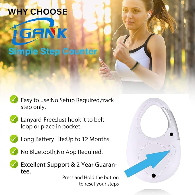 Simple Walking Pedometer 3D Step Counter - Image 3