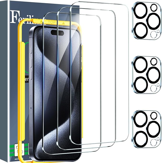 Ferilinso 3 Pack Screen Protector by Ferilinso