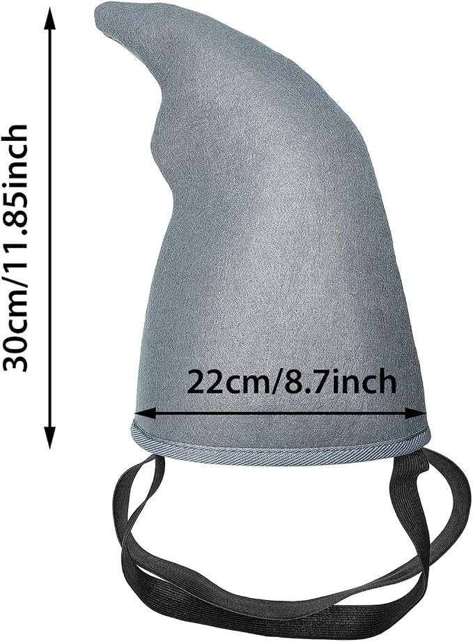 Aoriher 8 Packs Halloween Shark Fin Costume, Shark Fin Accessory Easy to Wear - Image 2