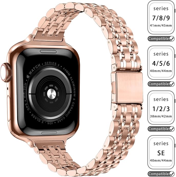 QUNDAXI Slim Watch Band Compatible - Image 2