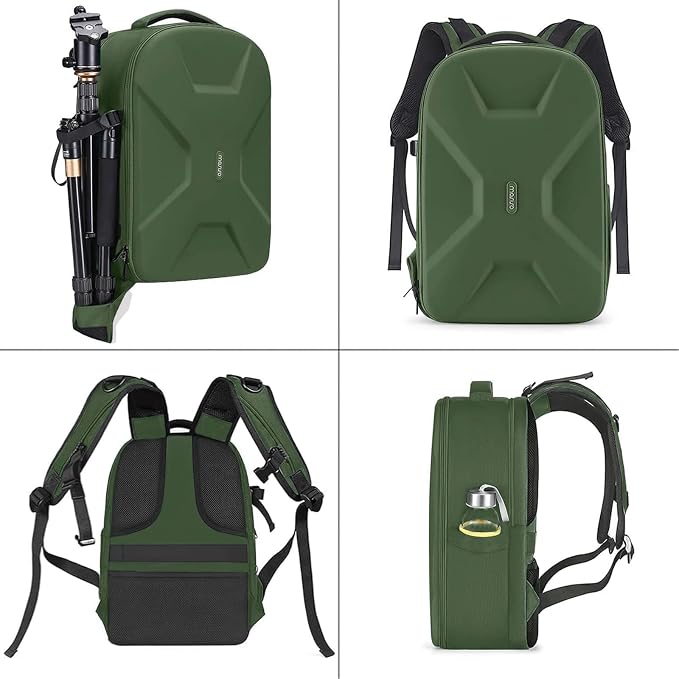 MOSISO Camera Backpack, DSLR/SLR/Mirrorless Photography Camera Bag Full Open - Image 5