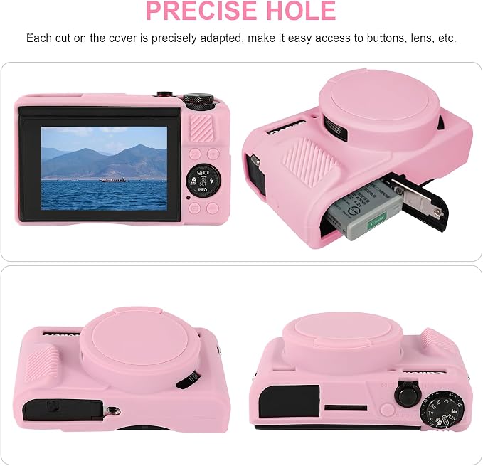 Canboc Camera Case for Canon PowerShot G7 X Mark II Digital Camera, Hard - Image 6
