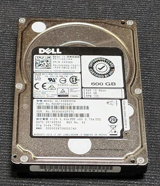 TOSHIBA 600GB HDD 10K RPM 2.5" 12Gb/s SAS Hard Disk Drive Model: AL14SEB060N by ToshibaKitchen