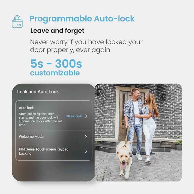 Lockly Secure Plus Bluetooth Smart Door Lock, Keyless Entry - Image 6