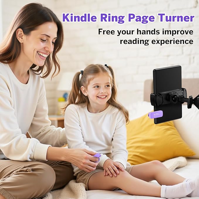 Page Turner Ring for Kindle, Remote Control for iPhone iPad Android Tablets - Image 2