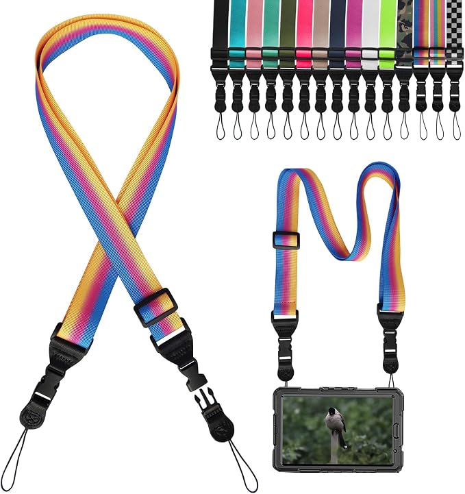 Camera Strap Kids :Comfortable iPad Strap Nylon Neck Lanyard by Gowjaw