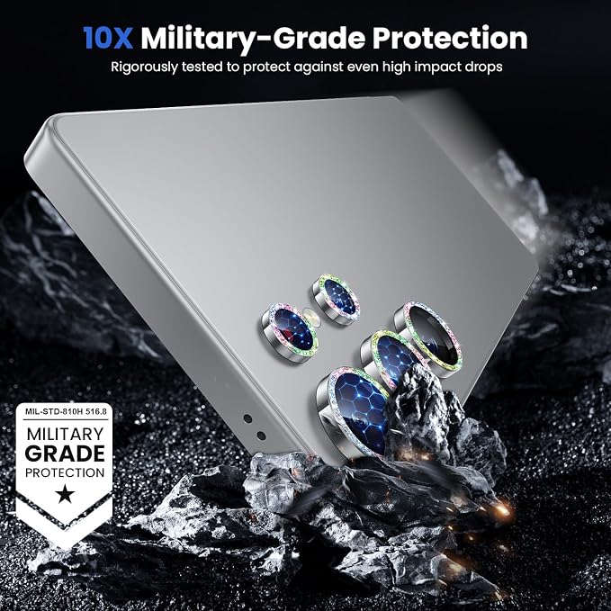 WSKEN for Samsung Galaxy S25 Ultra Camera Lens Protector - Image 4