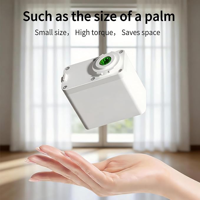 Mini WiFi Motor with Plug for Smart Curtain Track System, Automatic Ceiling - Image 4