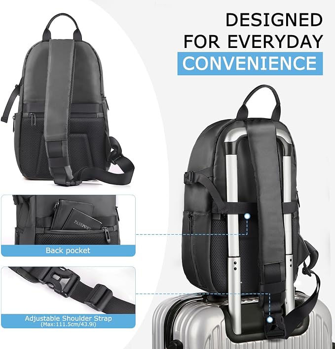 TAAOKA Camera Sling Bag for Photographer– Waterproof Crossbody Camera Bag - Image 7