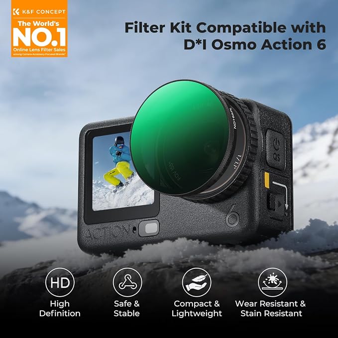 K&F CONCEPT CPL ND Filter Kit Compatible - Image 2