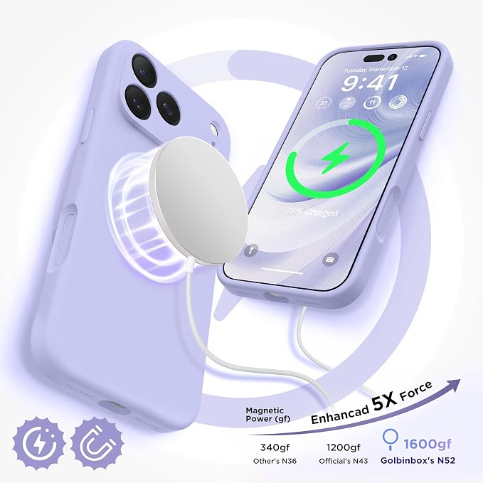 GolbinBox Magnetic for iPhone 17 Pro Max Case, Compatible - Image 5